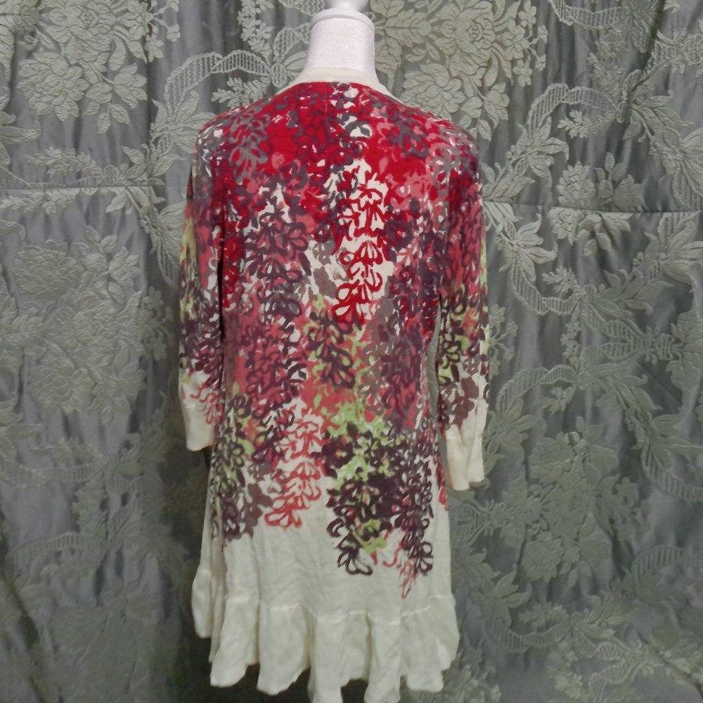 Anthropologie Tabitha waterfall collar sweater
